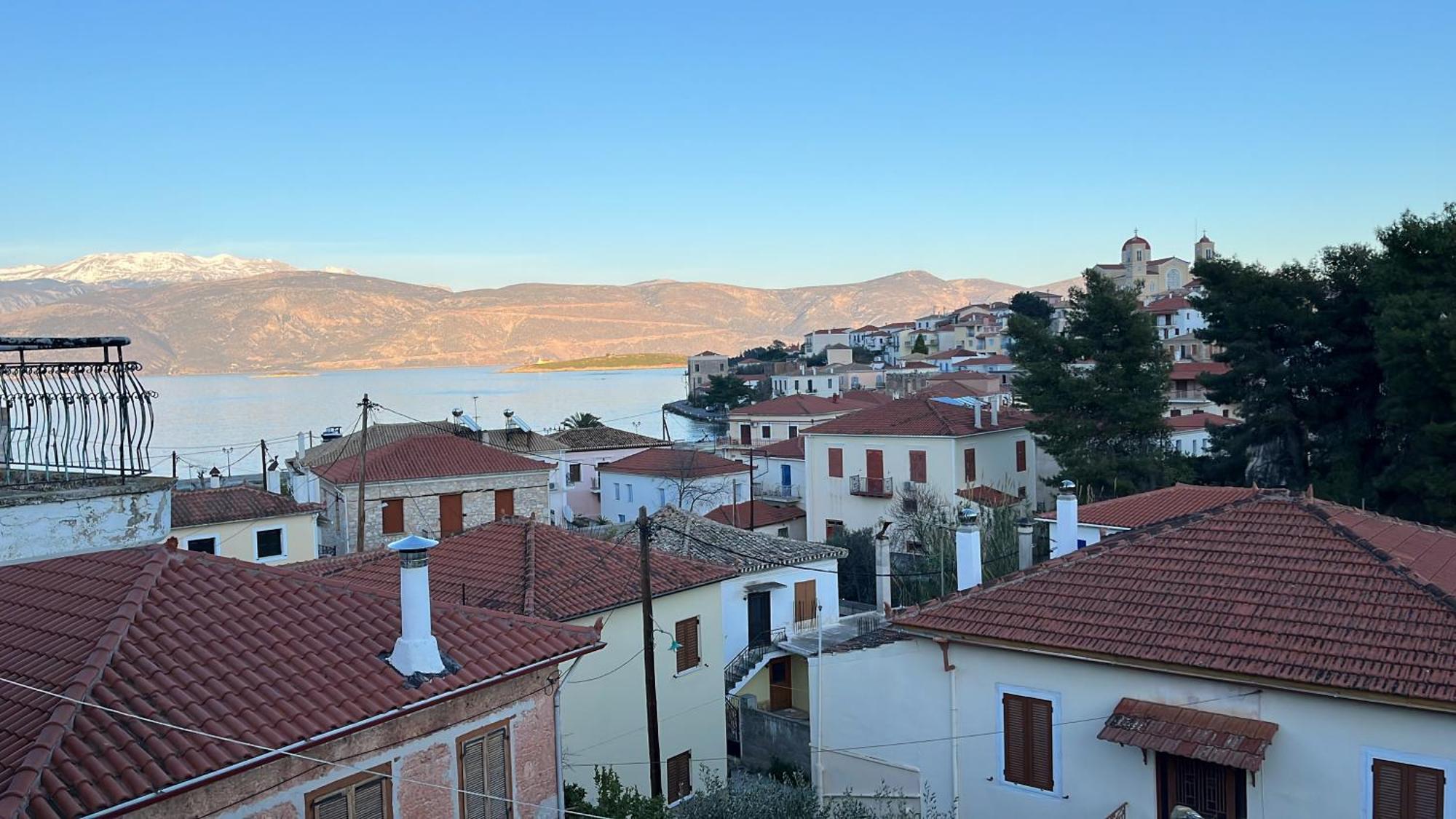 Galaxidi Authentic Rooftop House Exterior foto